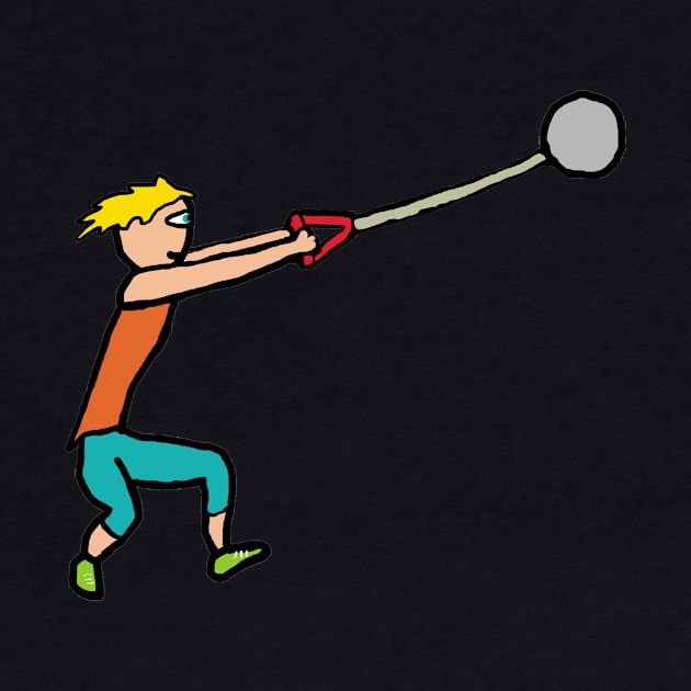 Hammer Throw by Mark Ewbie